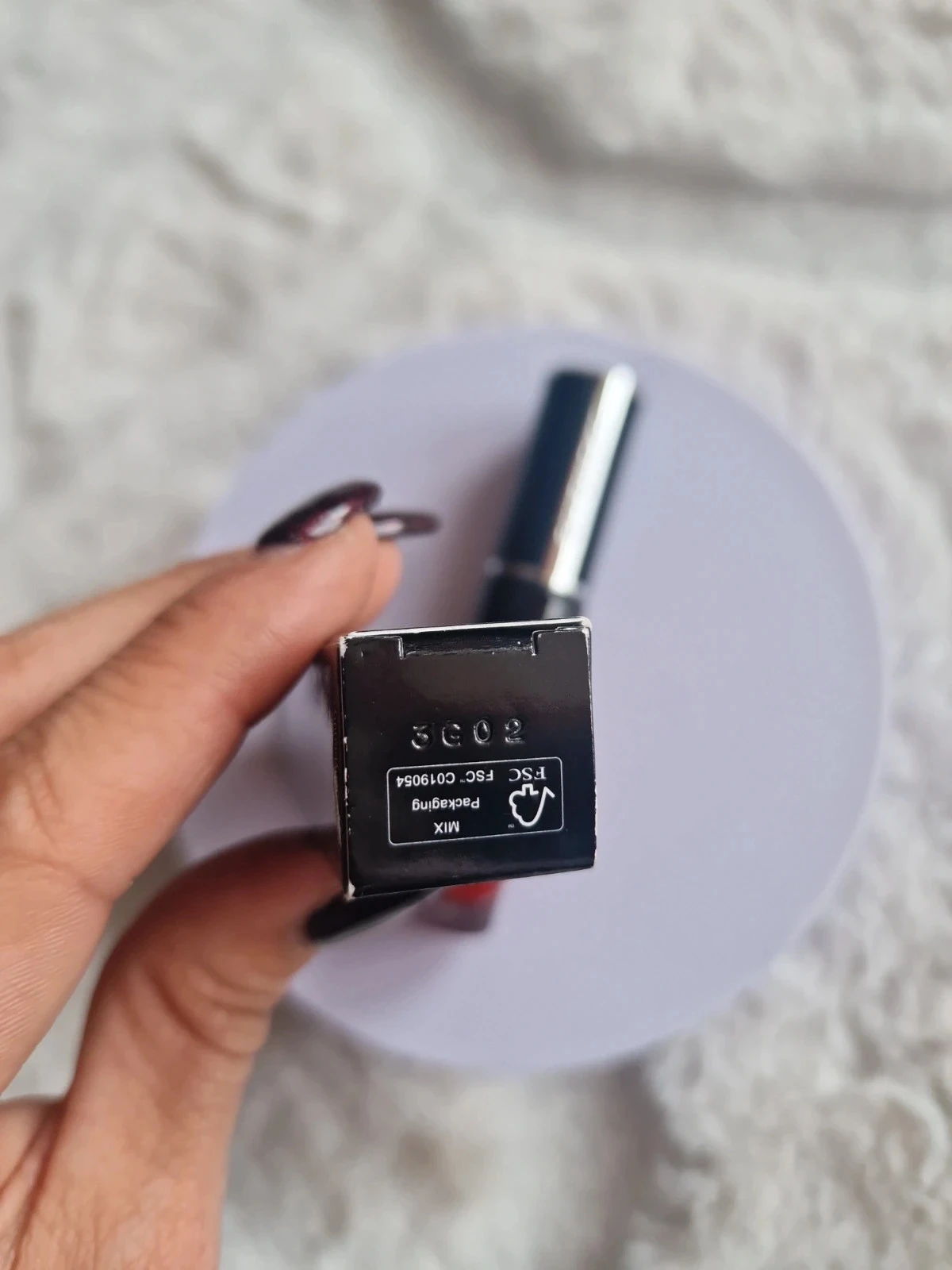 Givenchy Le Rouge Interdit crème fluwelen lippenstift mat lange houding – photo 6